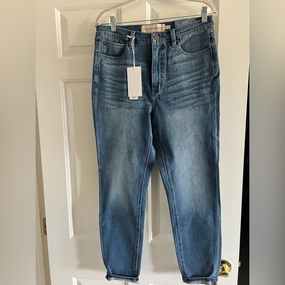 High rise slim jeans